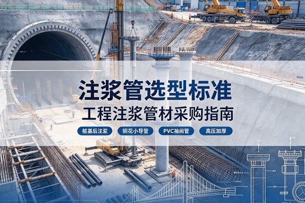 巨鹿注浆管选型标准
