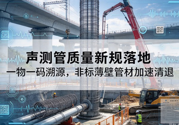 巨鹿声测管质量新规落地，一物一码溯源，非标薄壁管材加速清退