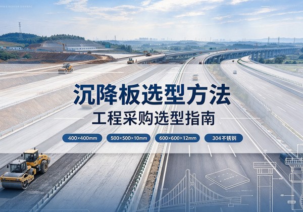 巨鹿沉降板选择方法